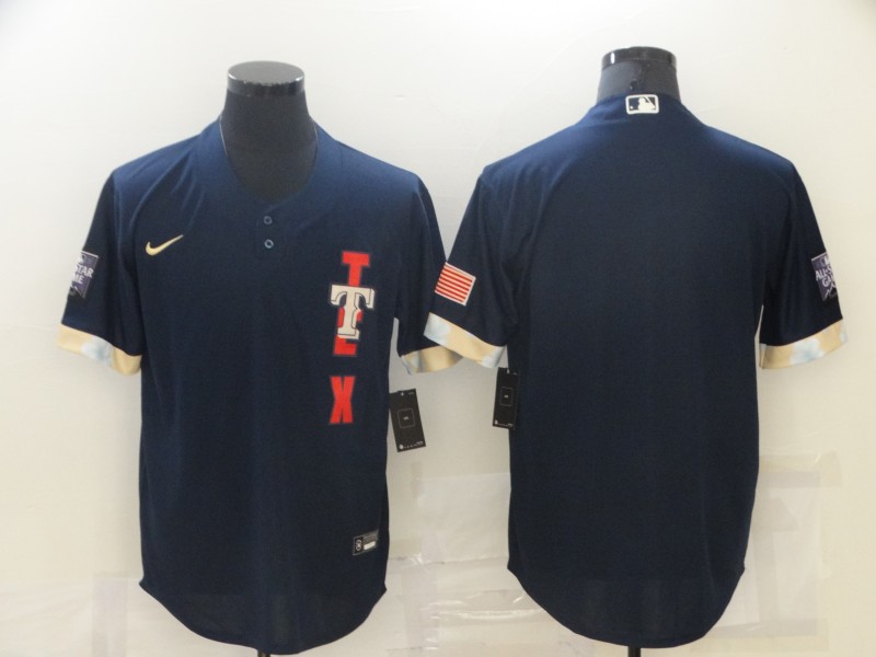 Rangers Blank Navy Nike 2021 MLB All-Star Cool Base Jersey,We sell and wholesale Rangers Blank Navy Nike 2021 MLB All-Star Cool Base Jersey on line form chian!